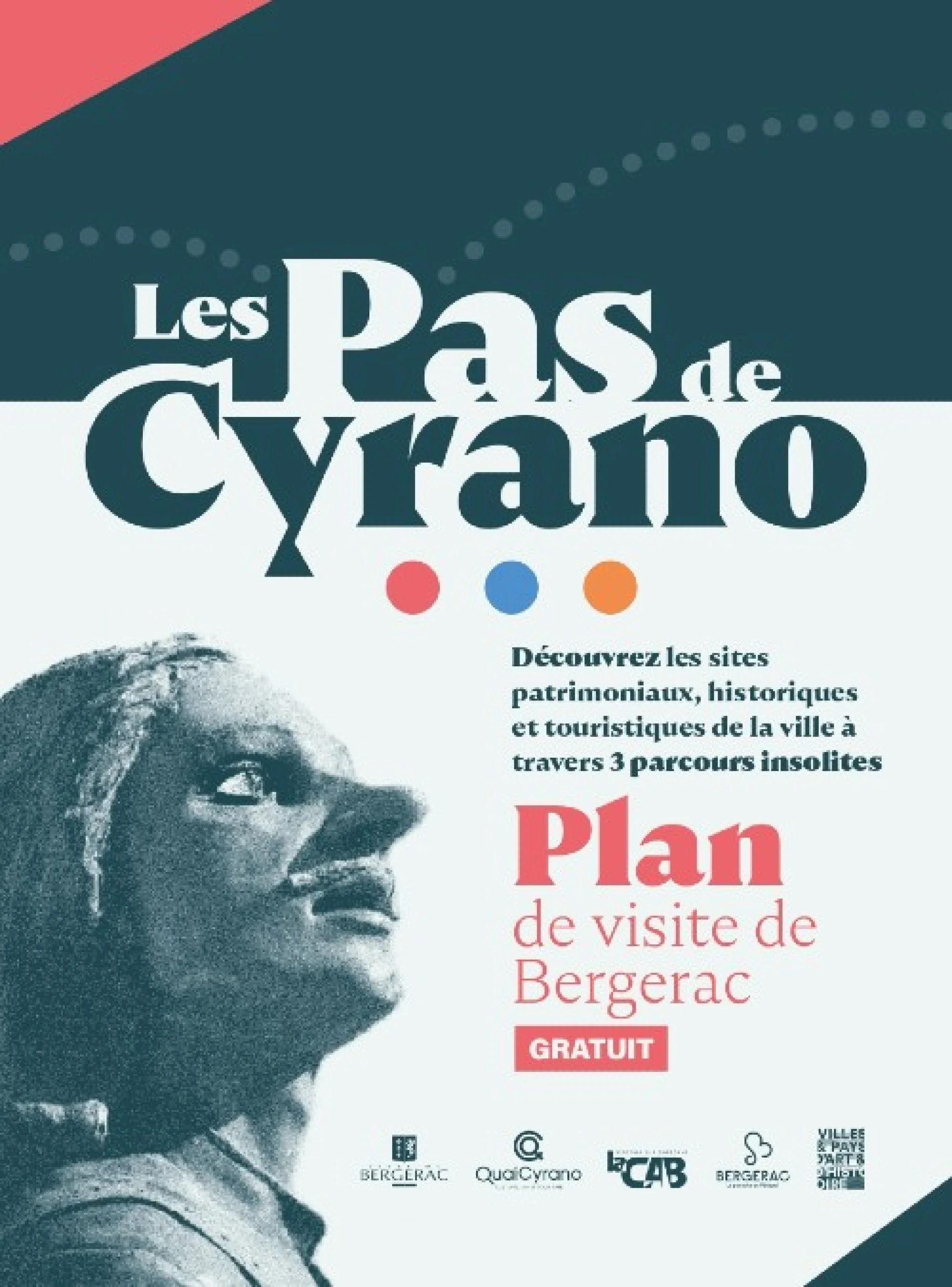 les Pas De Cyrano en français, document de visite de Bergerac