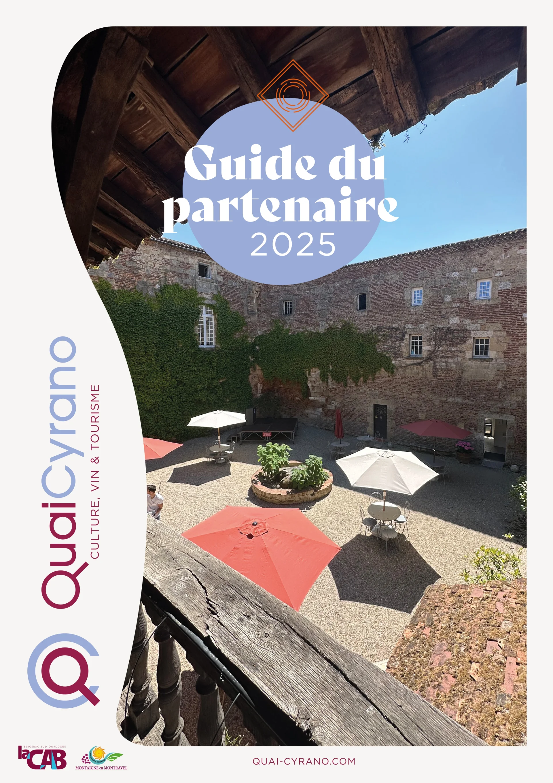 Couverture Guide Du Partenaire Quai Cyrano 2025