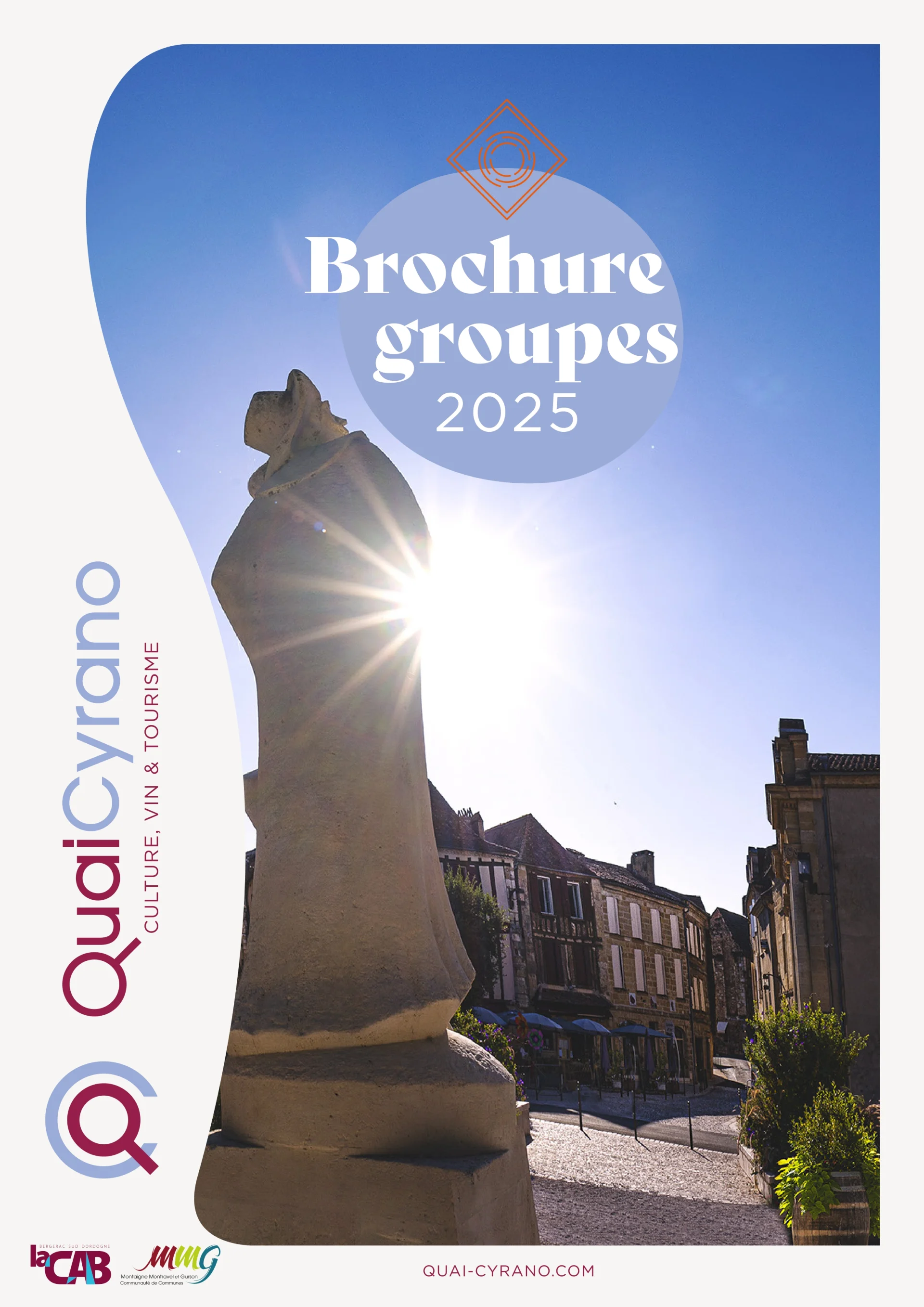 Couverture brochure Groupe 2025 Quai Cyrano